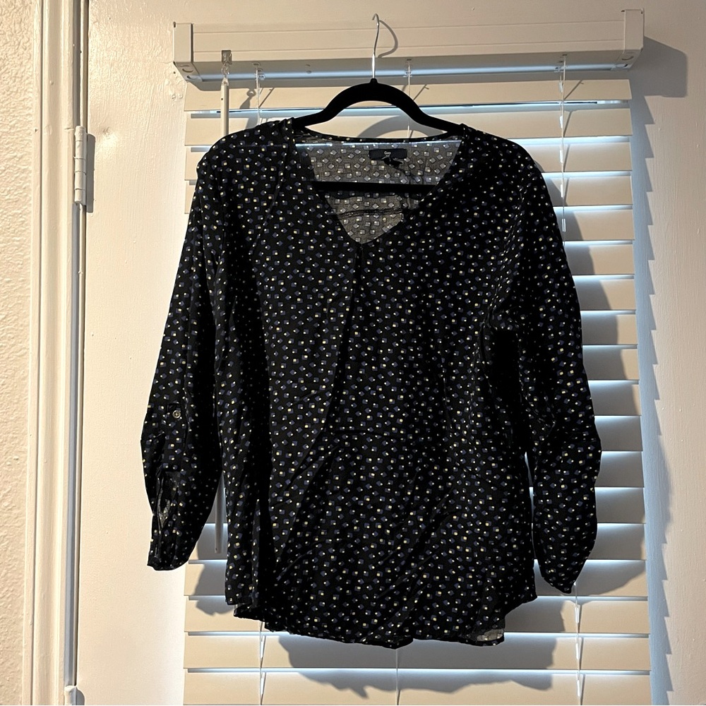 3/4 sleeve blouse - L